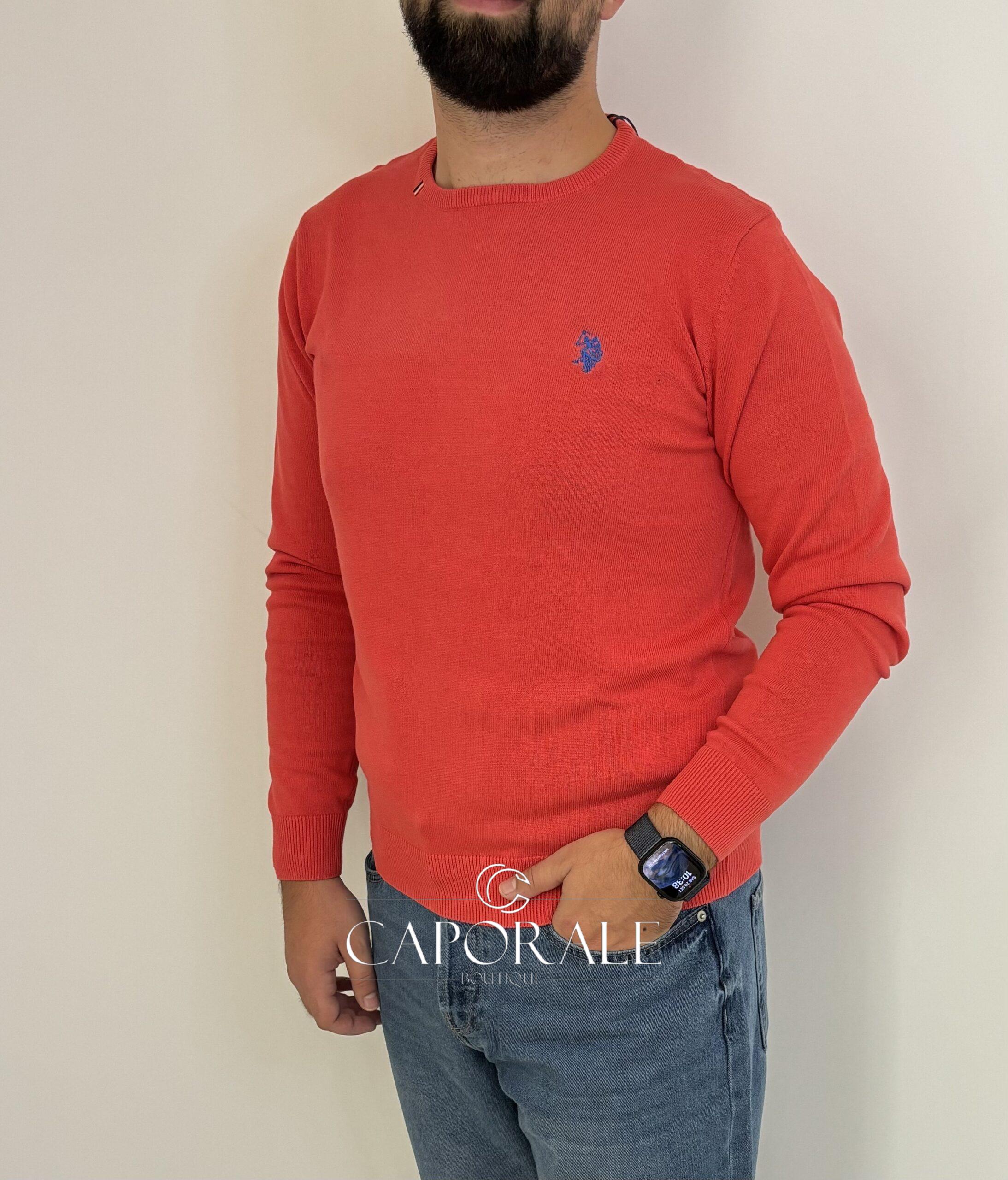 Maglia uomo U.S. POLO ASSN. in filo a manica lunga