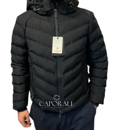 Giubbino uomo nero Markup MK794017